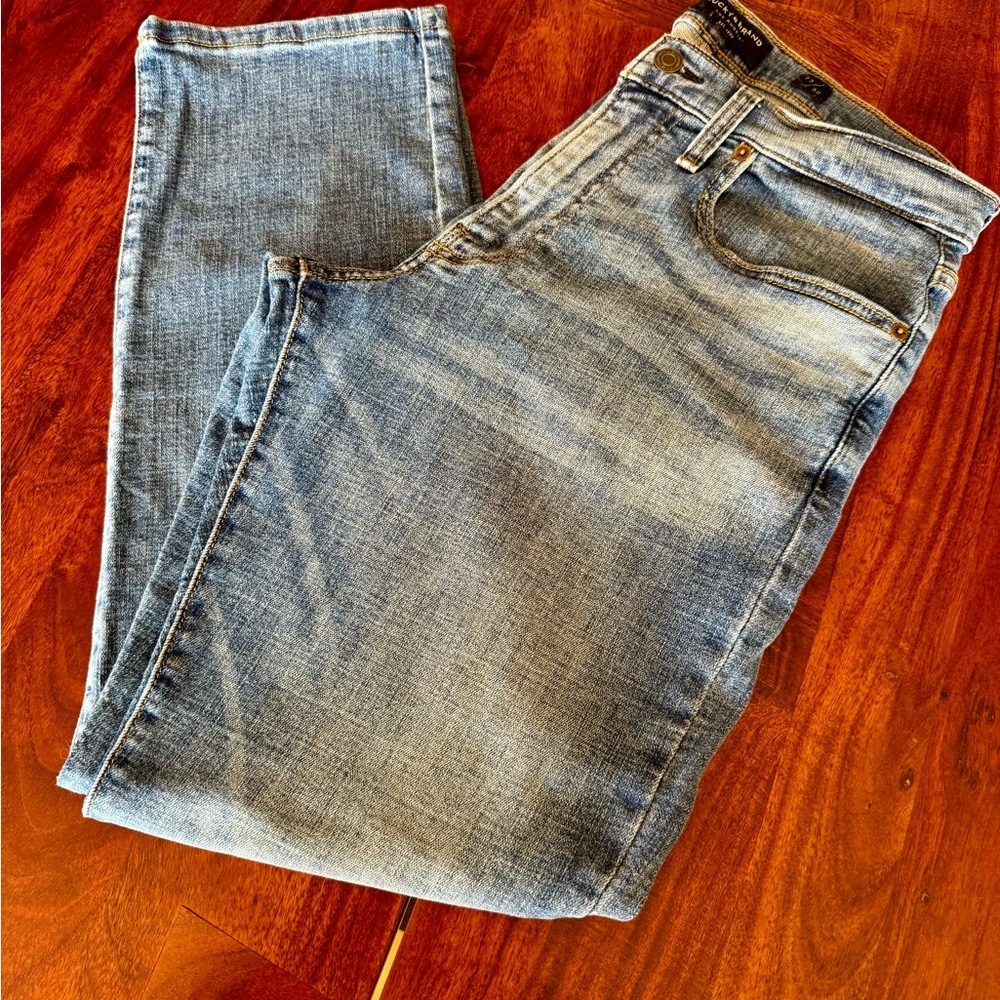 Lucky Brand Medium Blue Straight Men's Jeans Size 33/30 style 410 Athletic Slim